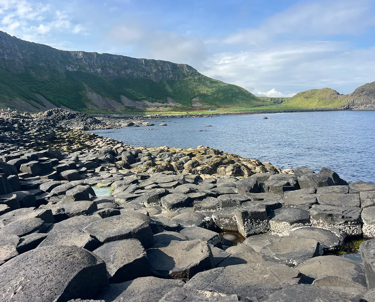 Hexagon stones of the Giants Causeway