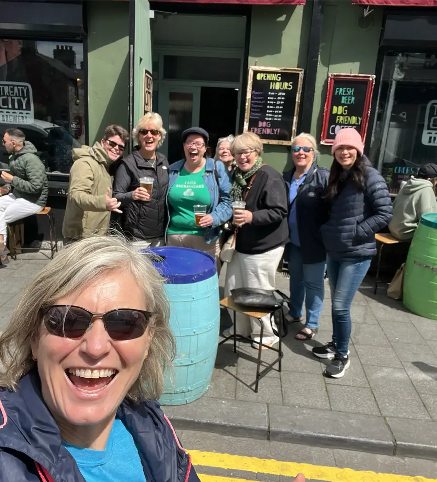 Selfie of Brewery Hops Tour