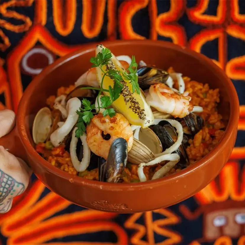 Tabu Tapas - Seafood meal in bowl