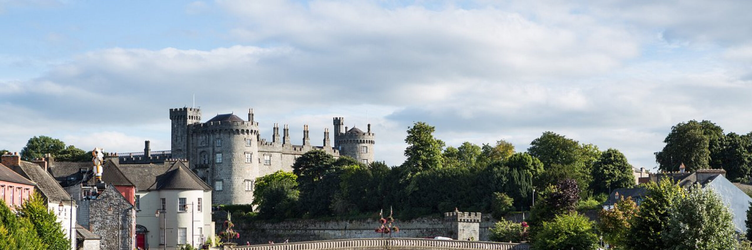 Kilkenny view of bridge and castle