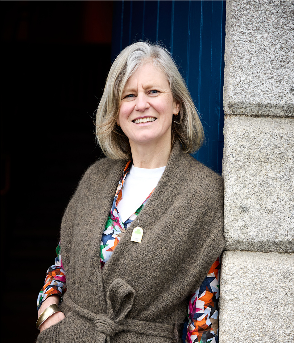 Mia Tobin standing in doorway