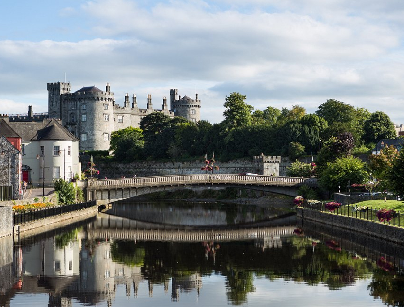 Kilkenny view of bridge and castle