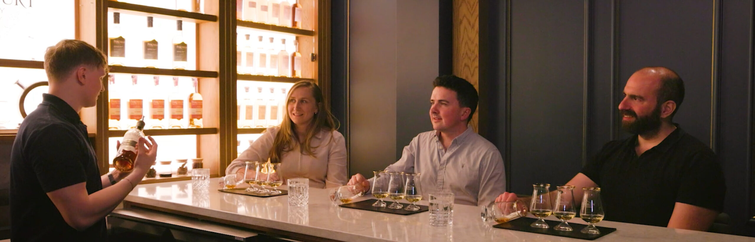 Intimate tasting experience