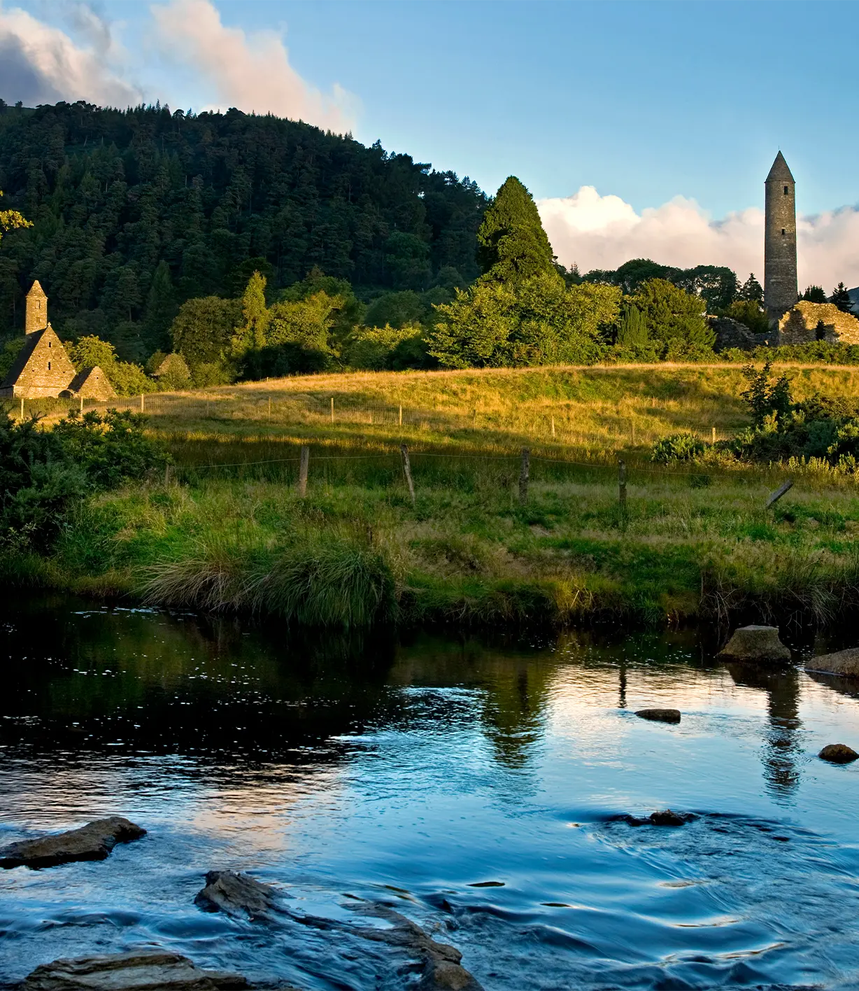Glendalough round tower